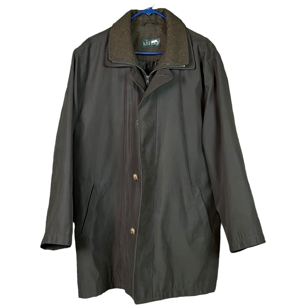 (134) Ralph Lauren Men’s Wool Blend Winter Coat